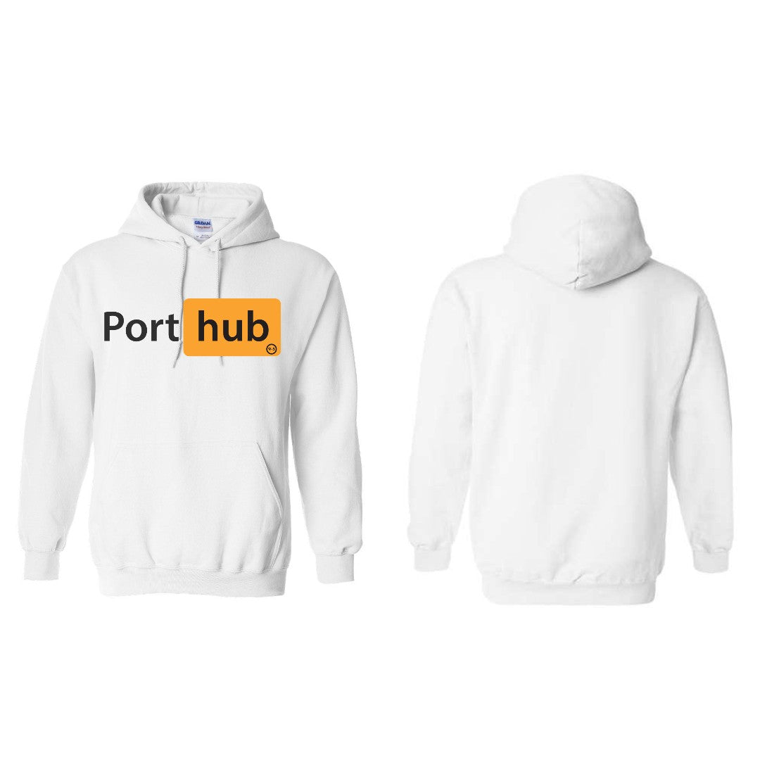 "PortHub" Logo Hoodie